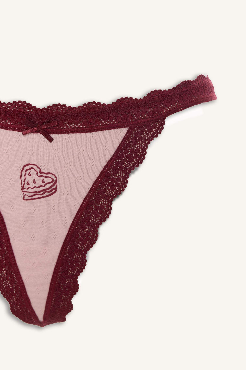 Set Of 2 With Lace Details