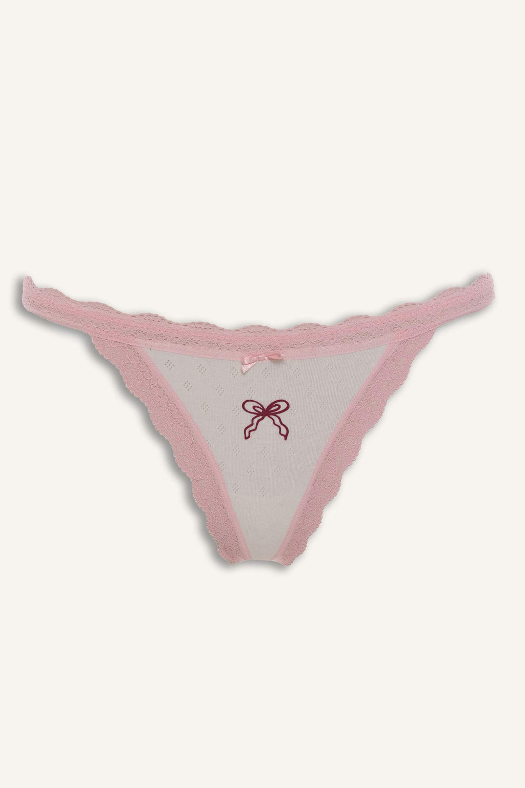 Set Of 2 With Lace Details