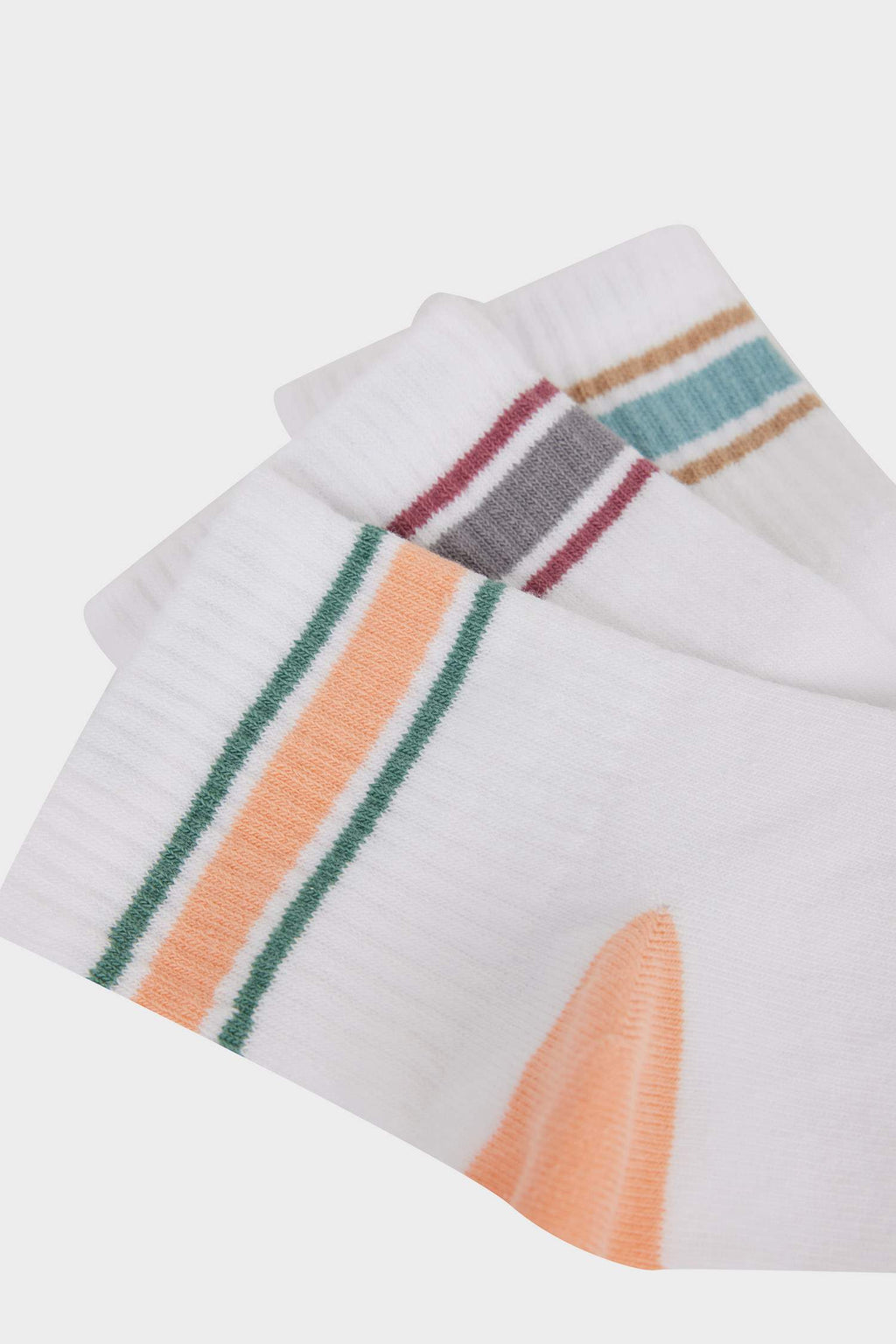 Girls 3-Pack Cotton Ankle Socks