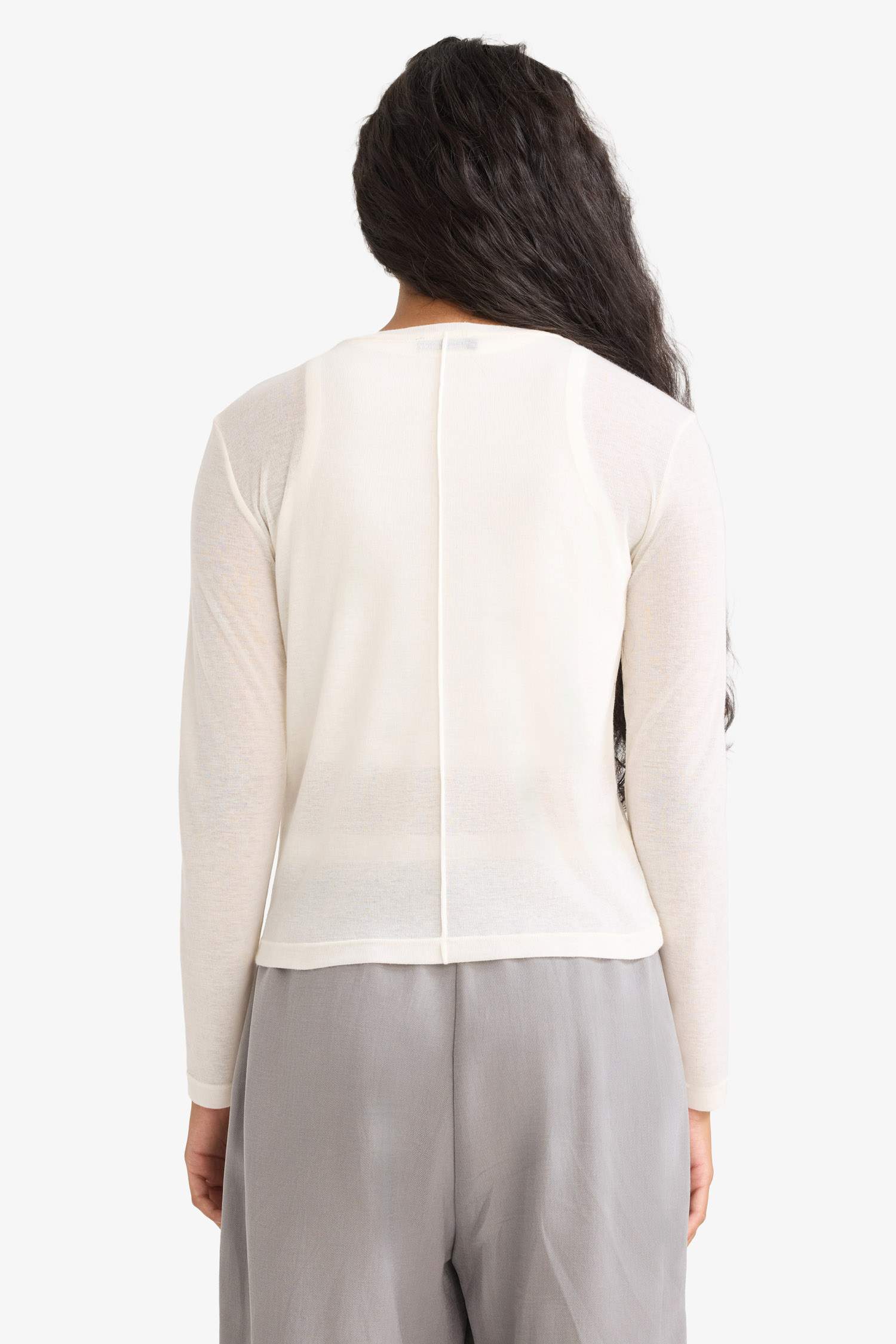 Slim Fit Crew Neck Long Sleeve T-Shirt