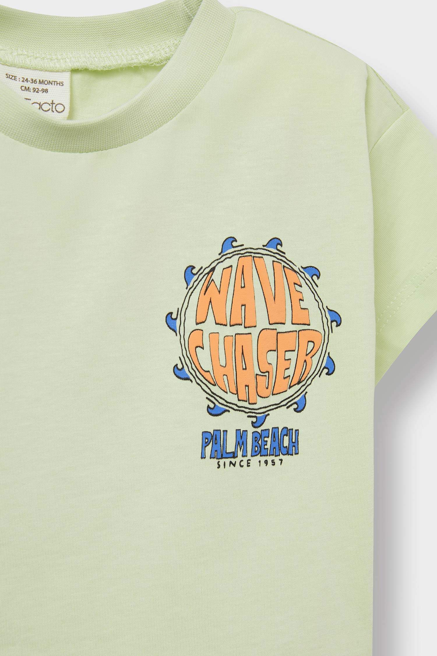 Baby Boy 2-Piece Set Printed Short Sleeve T-Shirt Shorts