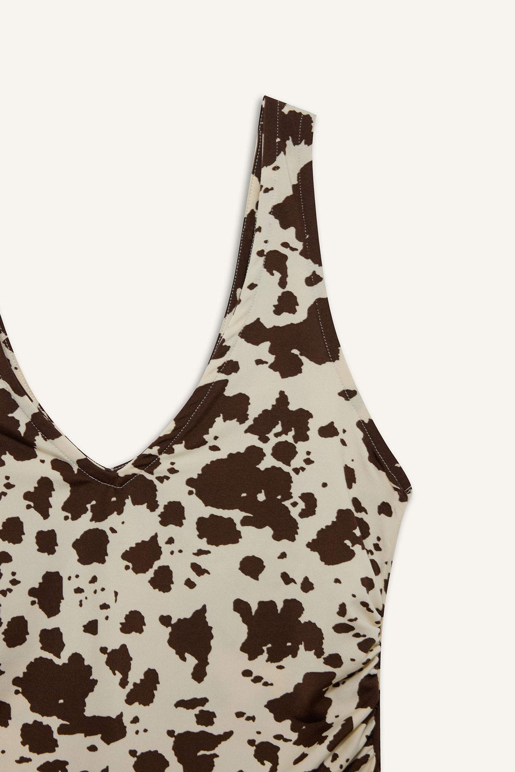 Patterned Strappy Snap-Button Bodysuit