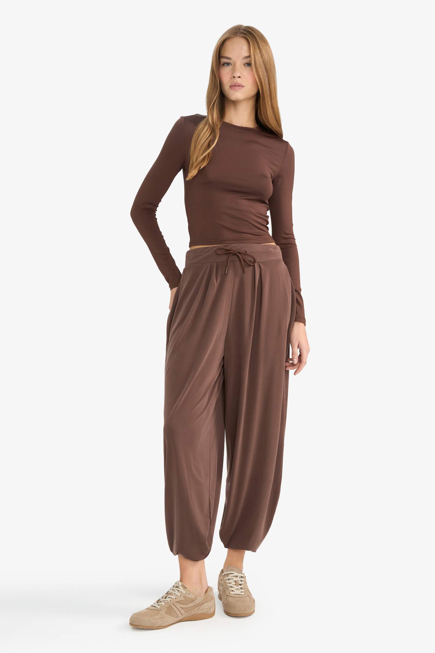 Oversize Wide Fit Modal Pants