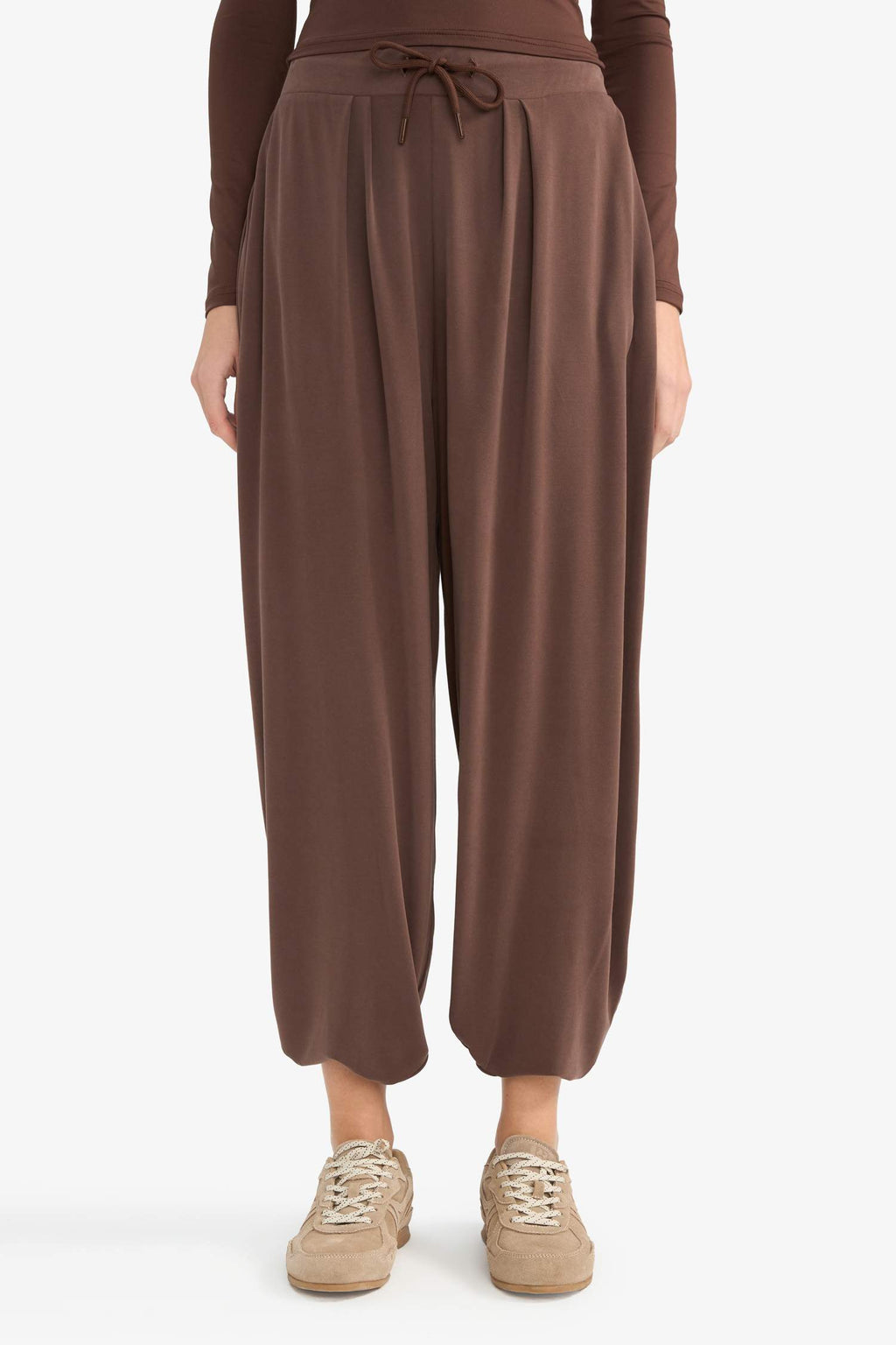 Oversize Wide Fit Modal Pants