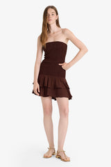 Strapless Gipel Mini Dress