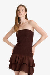 Strapless Gipel Mini Dress