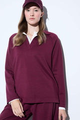 Regular Fit Boat Neck Long Sleeve Tunic