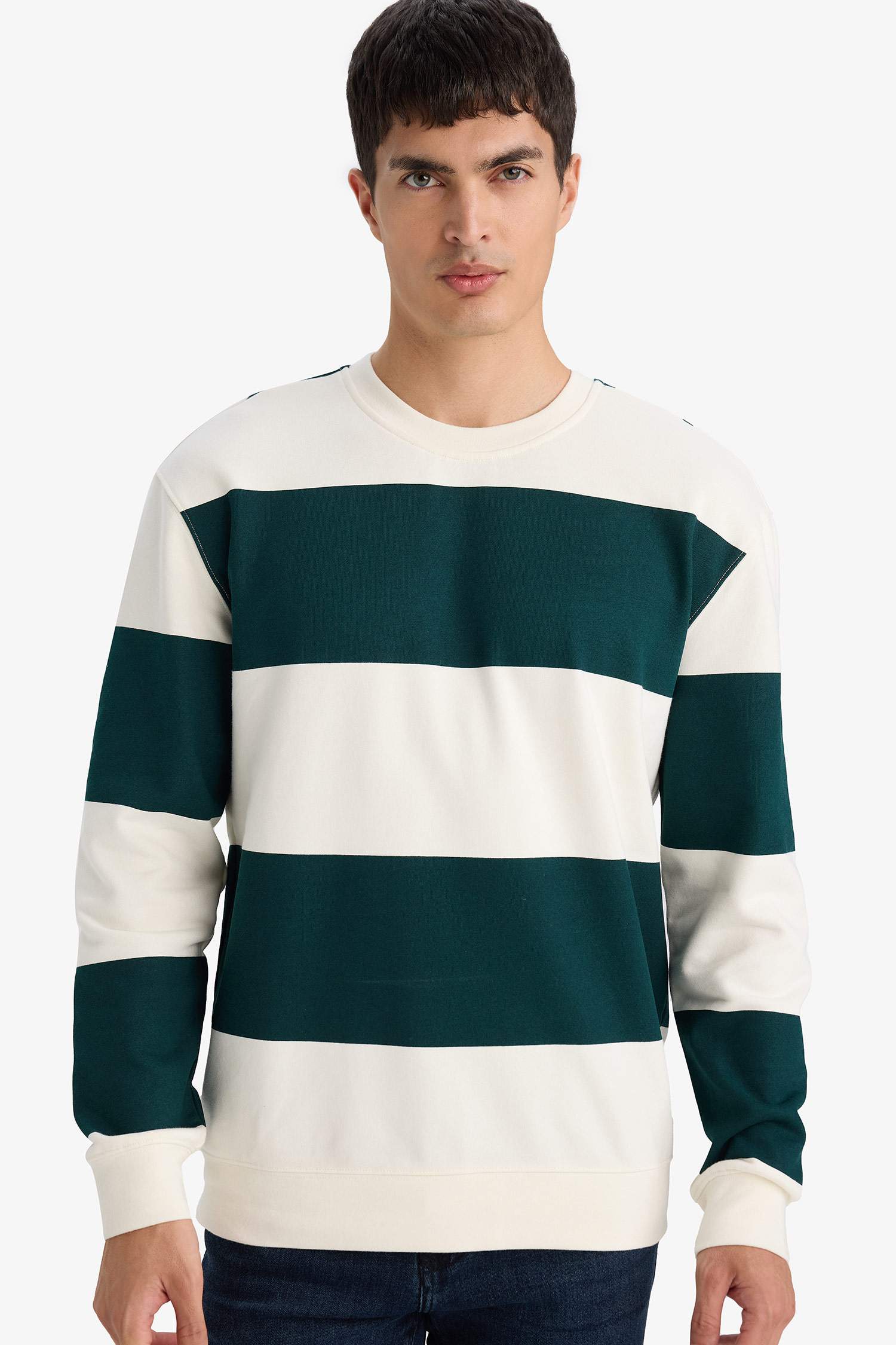 Striped Sweatshirt