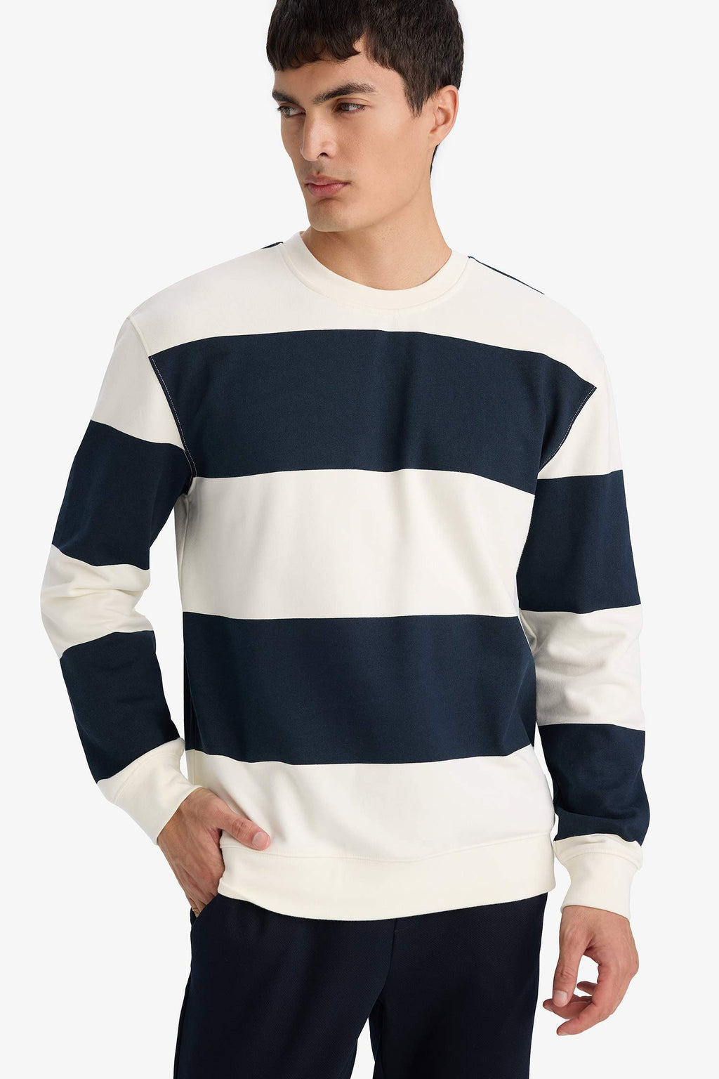 Striped Sweatshirt