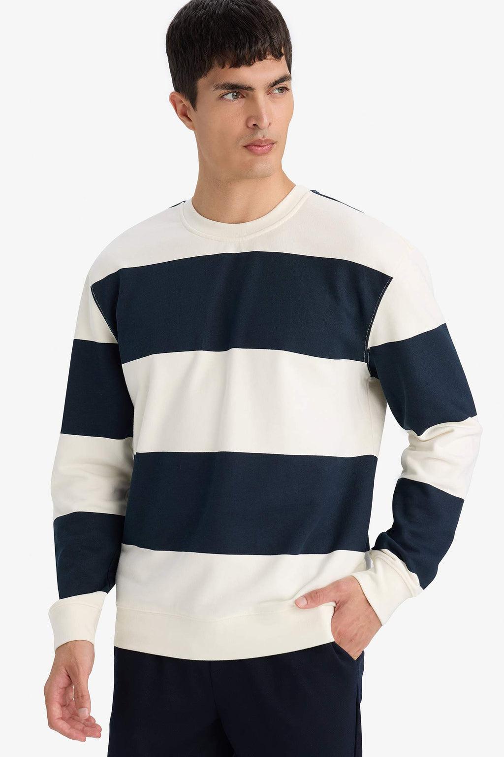 Striped Sweatshirt
