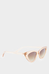 DCEY x DeFacto women Cat-Eye Beige Sunglasses
