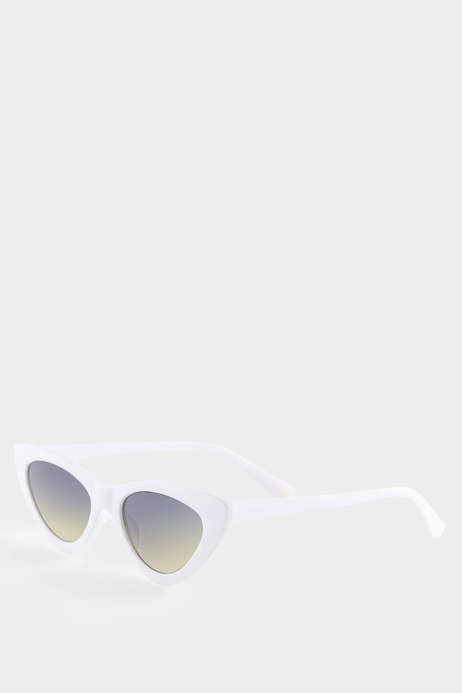 DCEY x DeFacto women Cat-Eye Beige Sunglasses