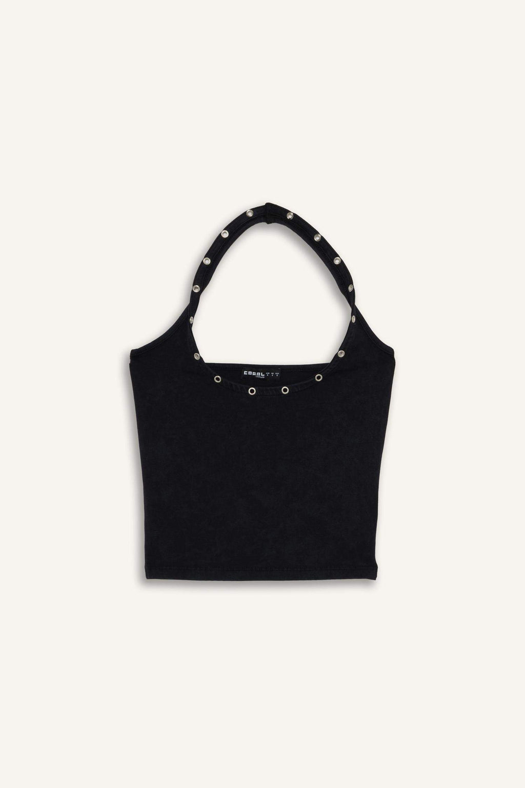 Fitted Halter Neck Tank Top