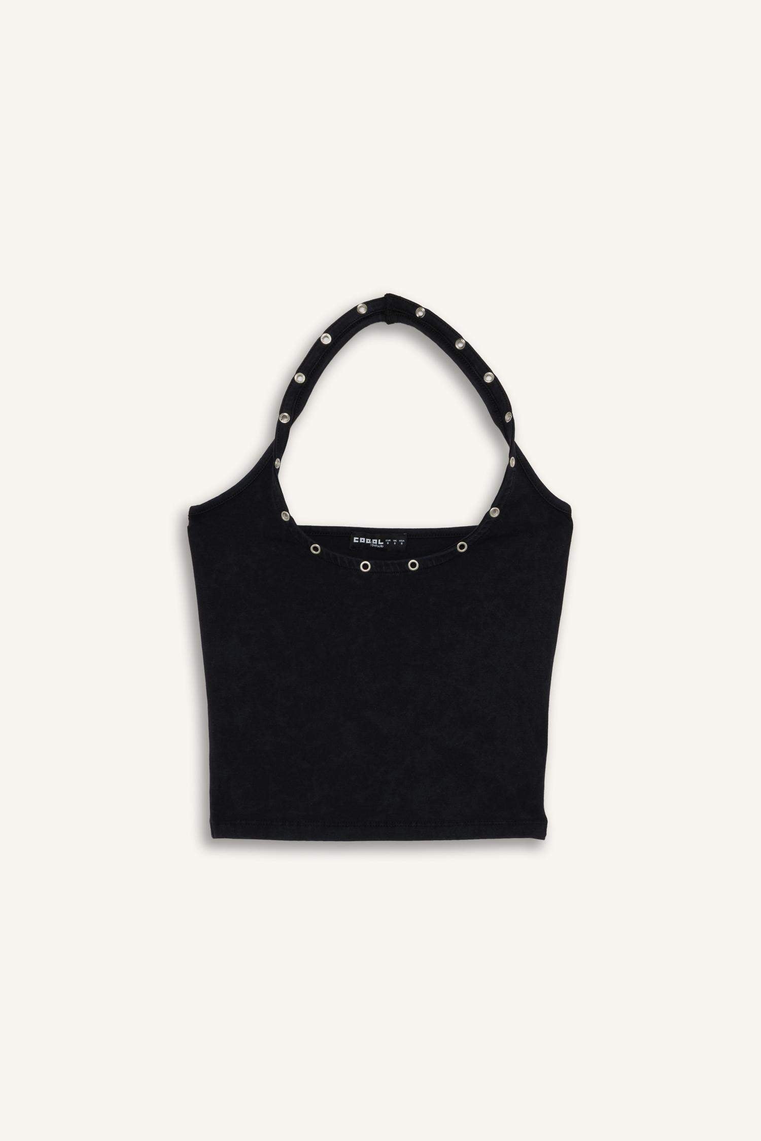 Fitted Halter Neck Tank Top