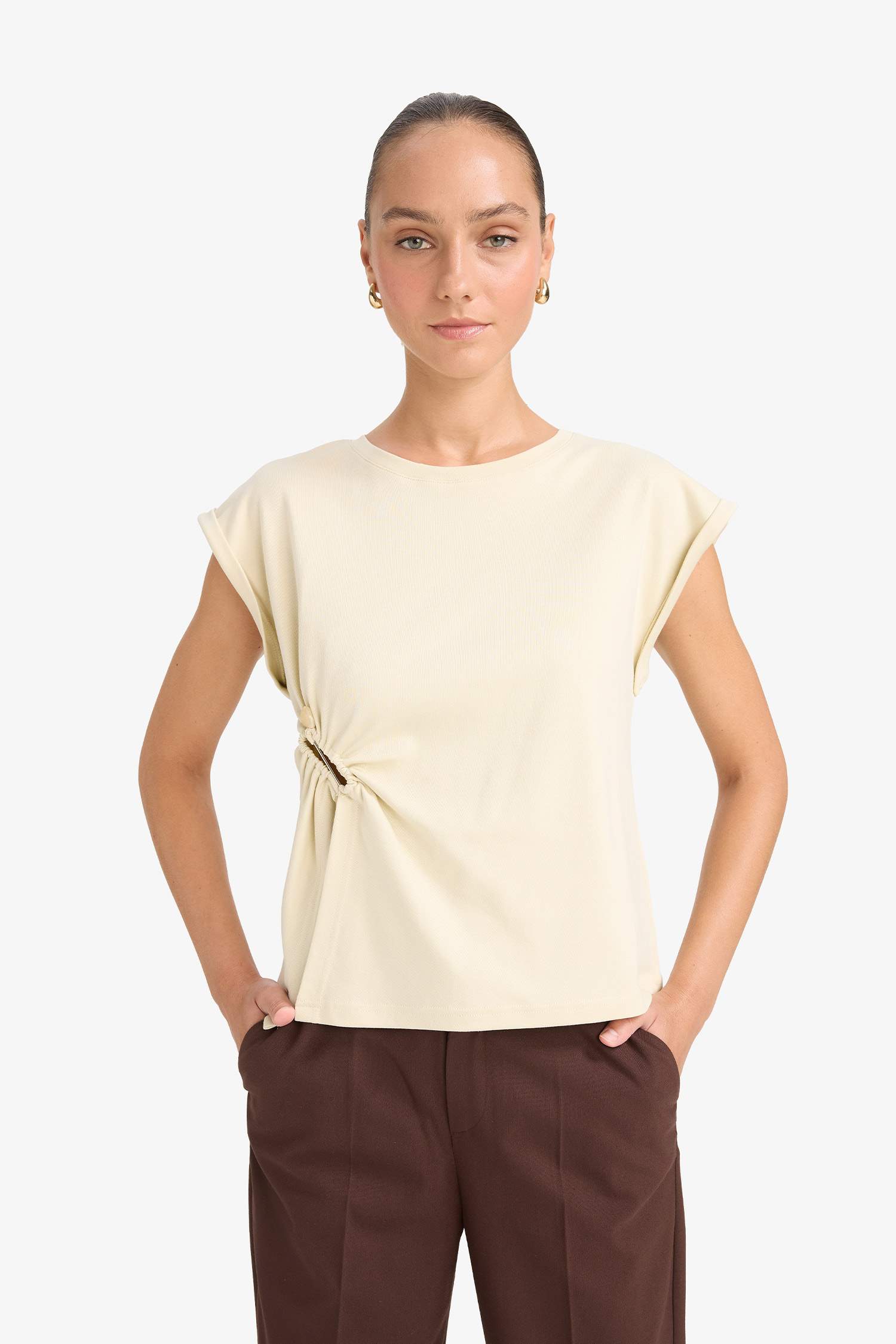 Crew Neck Short Sleeve T-Shirt