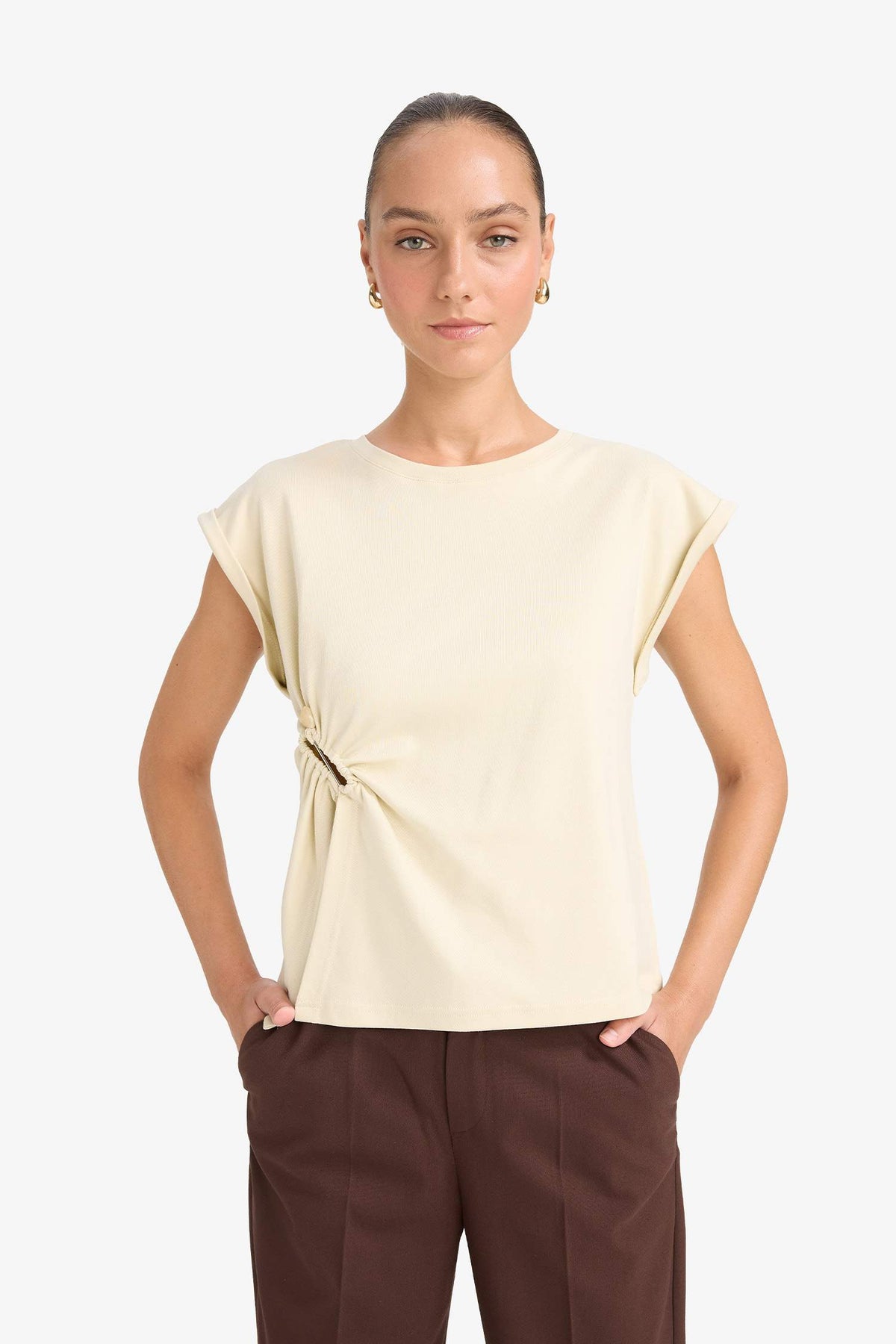 Crew Neck Short Sleeve T-Shirt