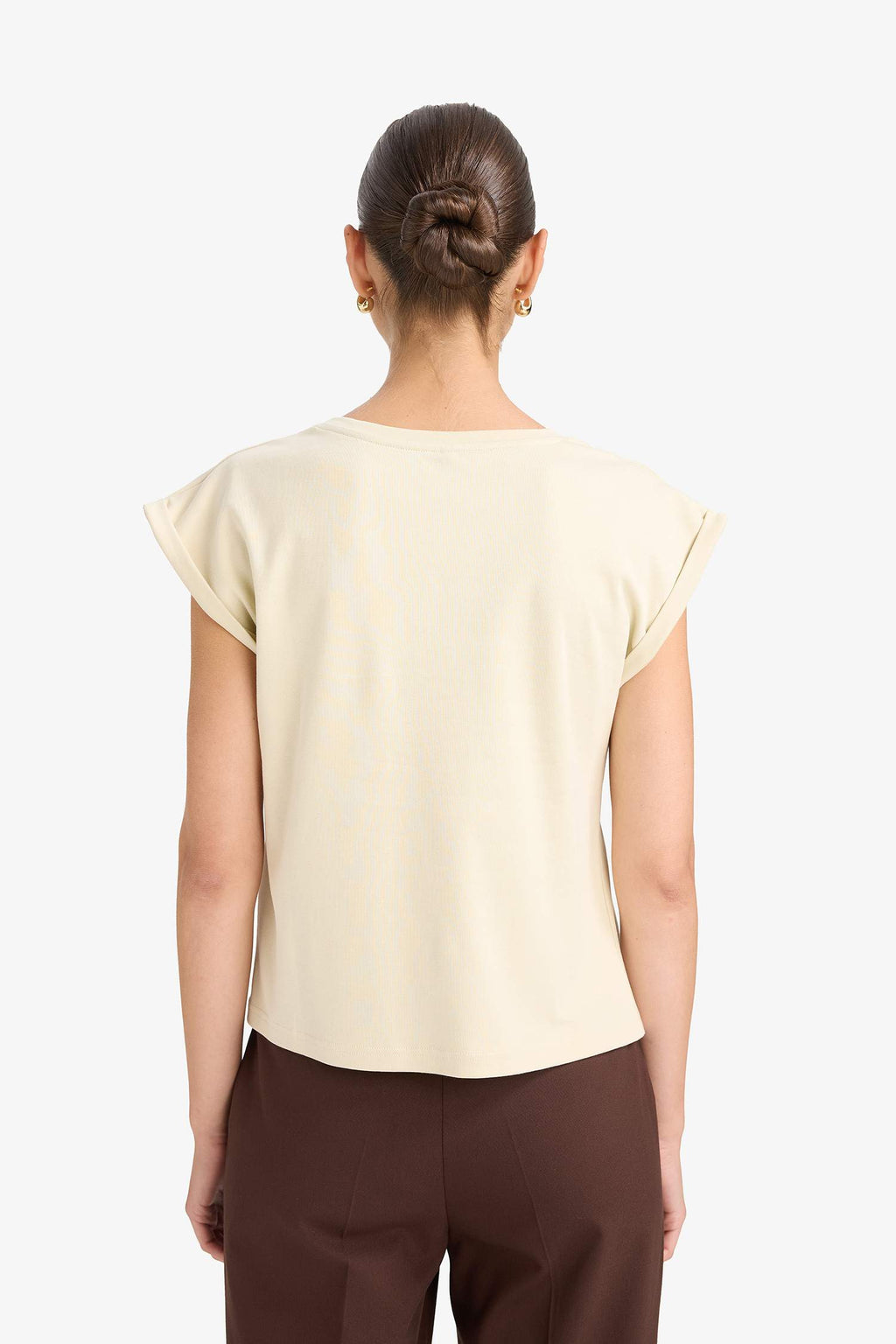 Crew Neck Short Sleeve T-Shirt