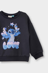 Disney Lilo & Stitch Crew Neck Sweatshirt for Baby Girl