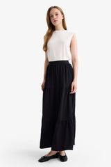 A-Line Maxi Skirt