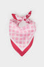 Girl's Patterned Satin Scarf