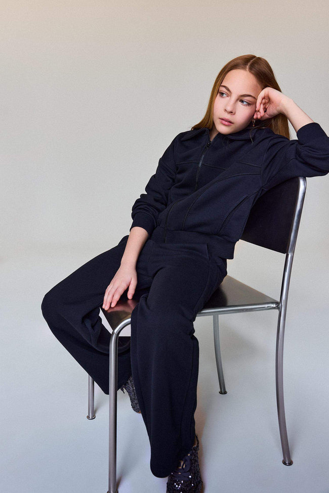 Wide Leg Sweatpants For Girls Main Image