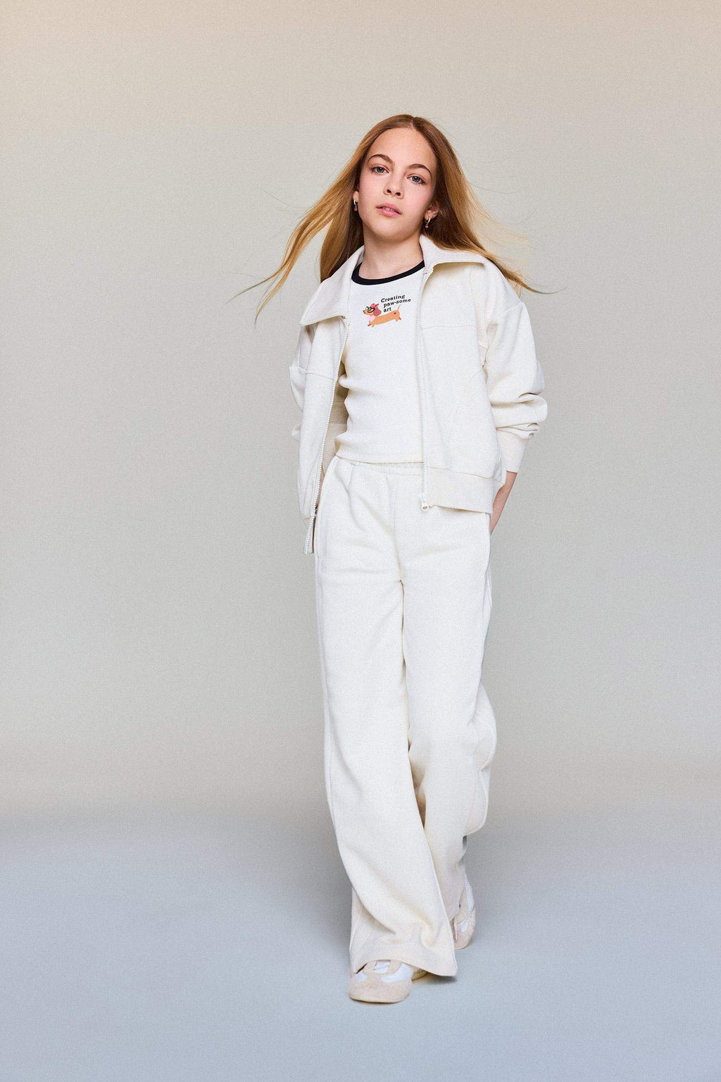 Wide Leg Sweatpants For Girls