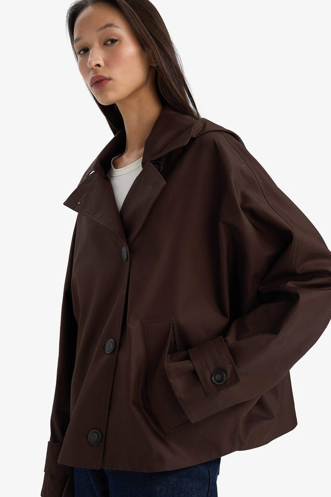 Oversized trench coat Hover Image