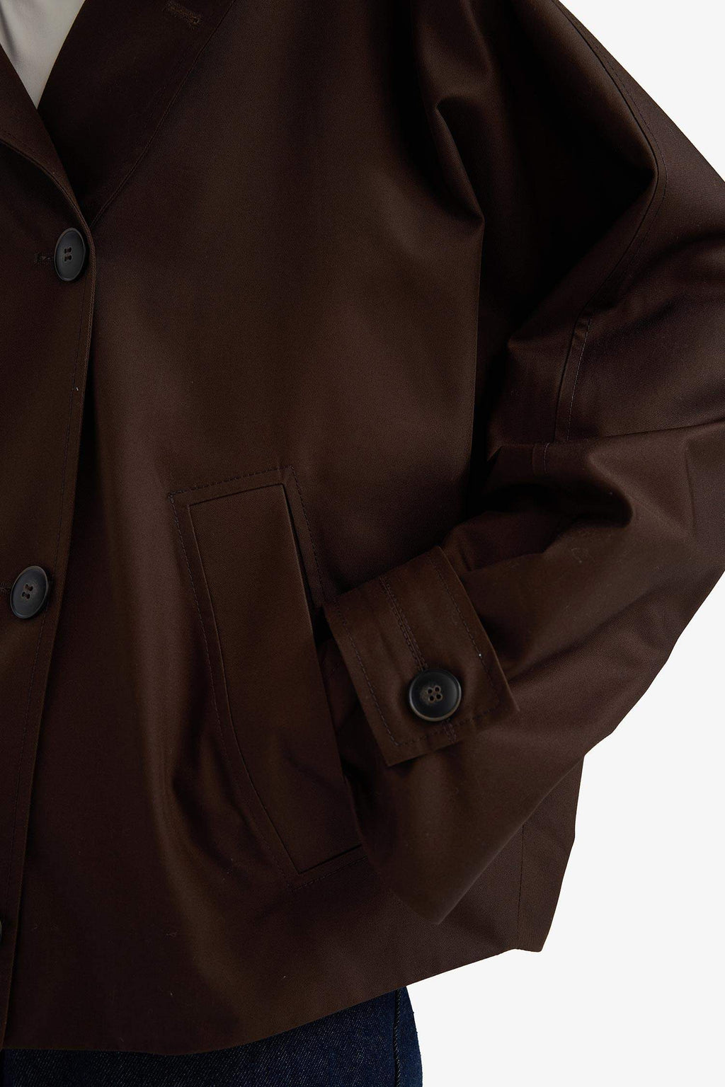 Oversized trench coat