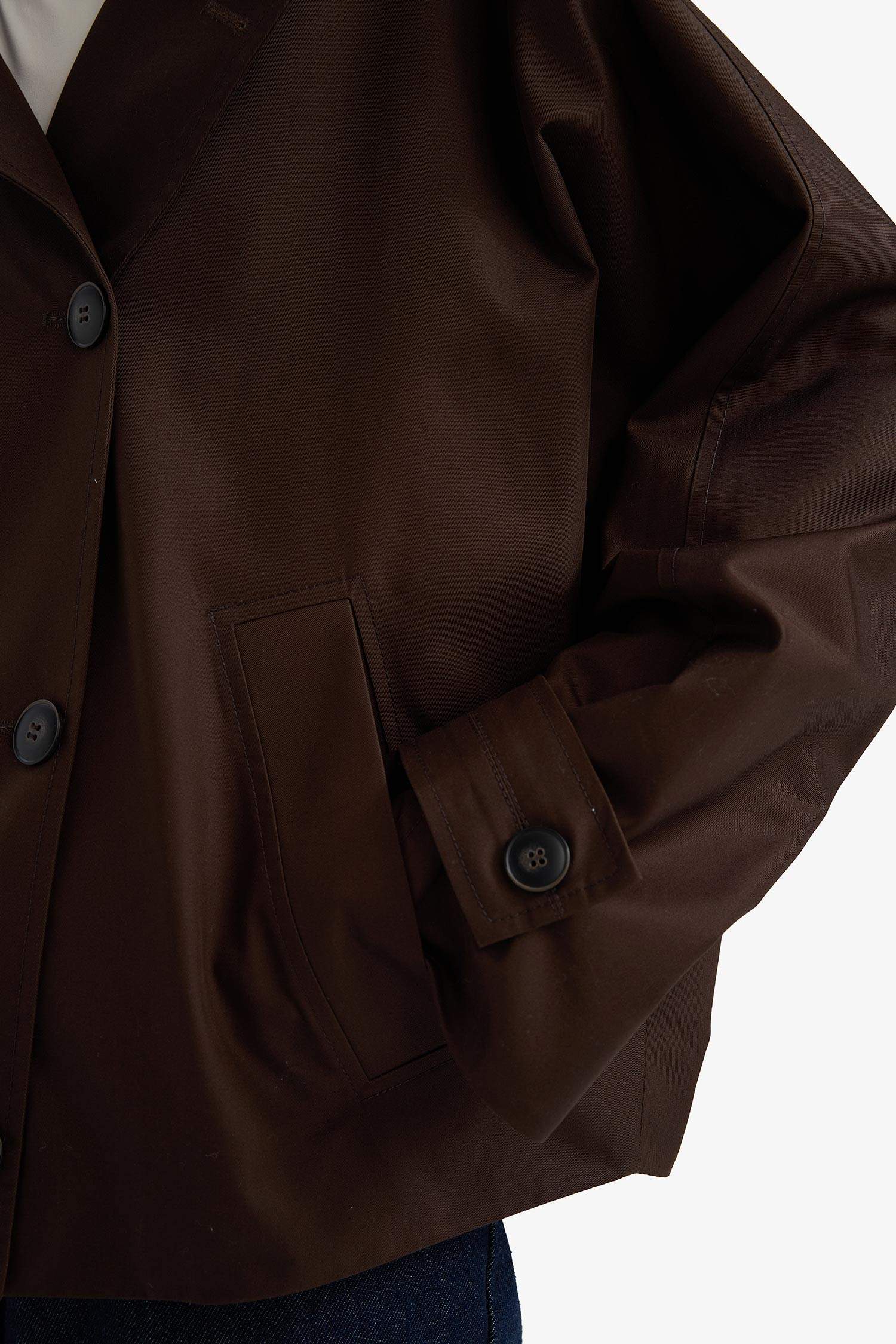 Oversized trench coat