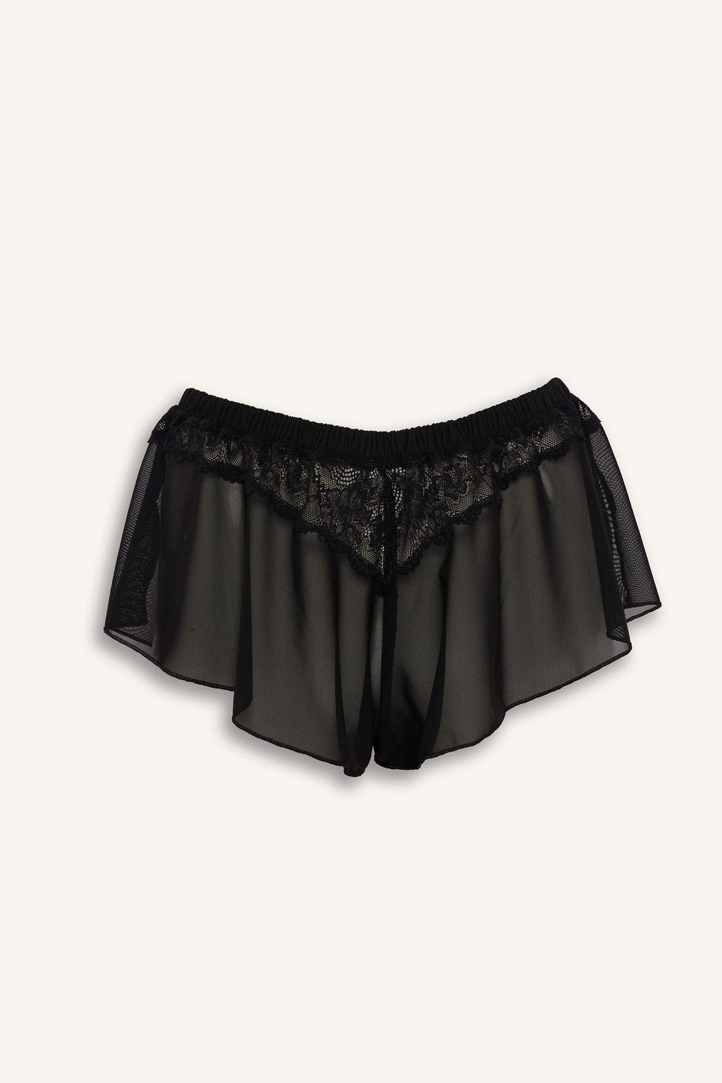 Regular Fit Lace Detail Tulle Bottom