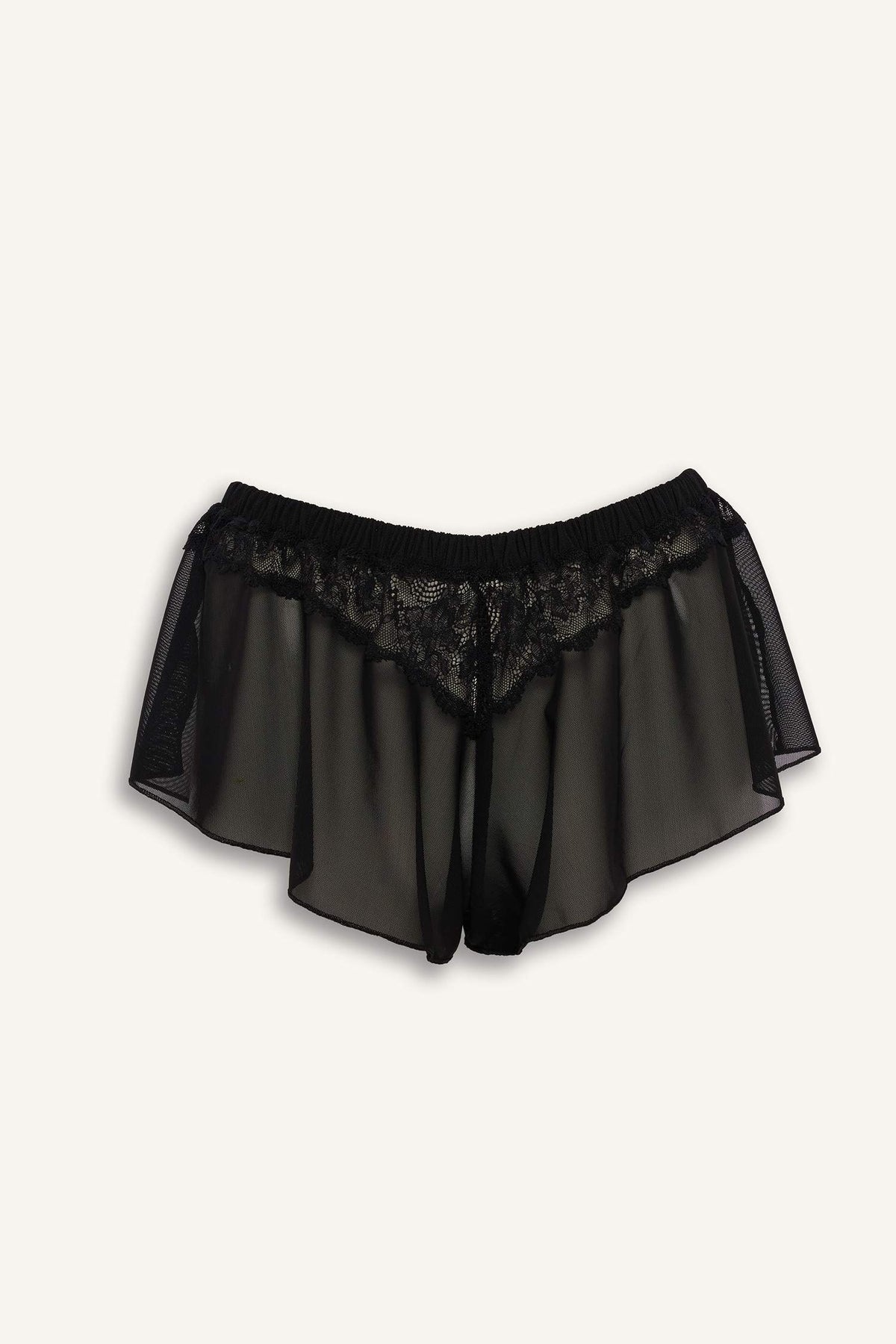 Regular Fit Lace Detail Tulle Bottom