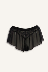 Regular Fit Lace Detail Tulle Bottom