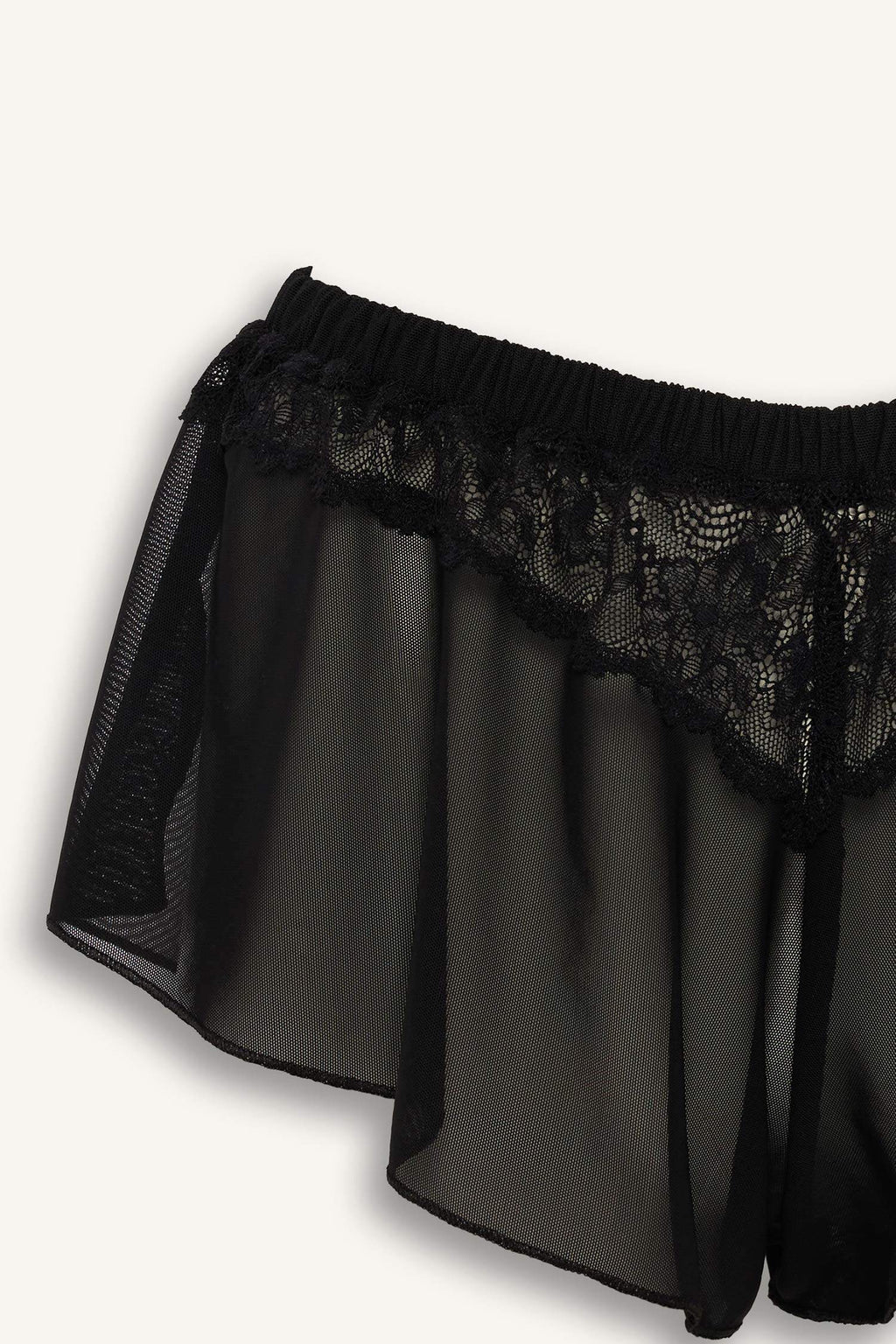 Regular Fit Lace Detail Tulle Bottom