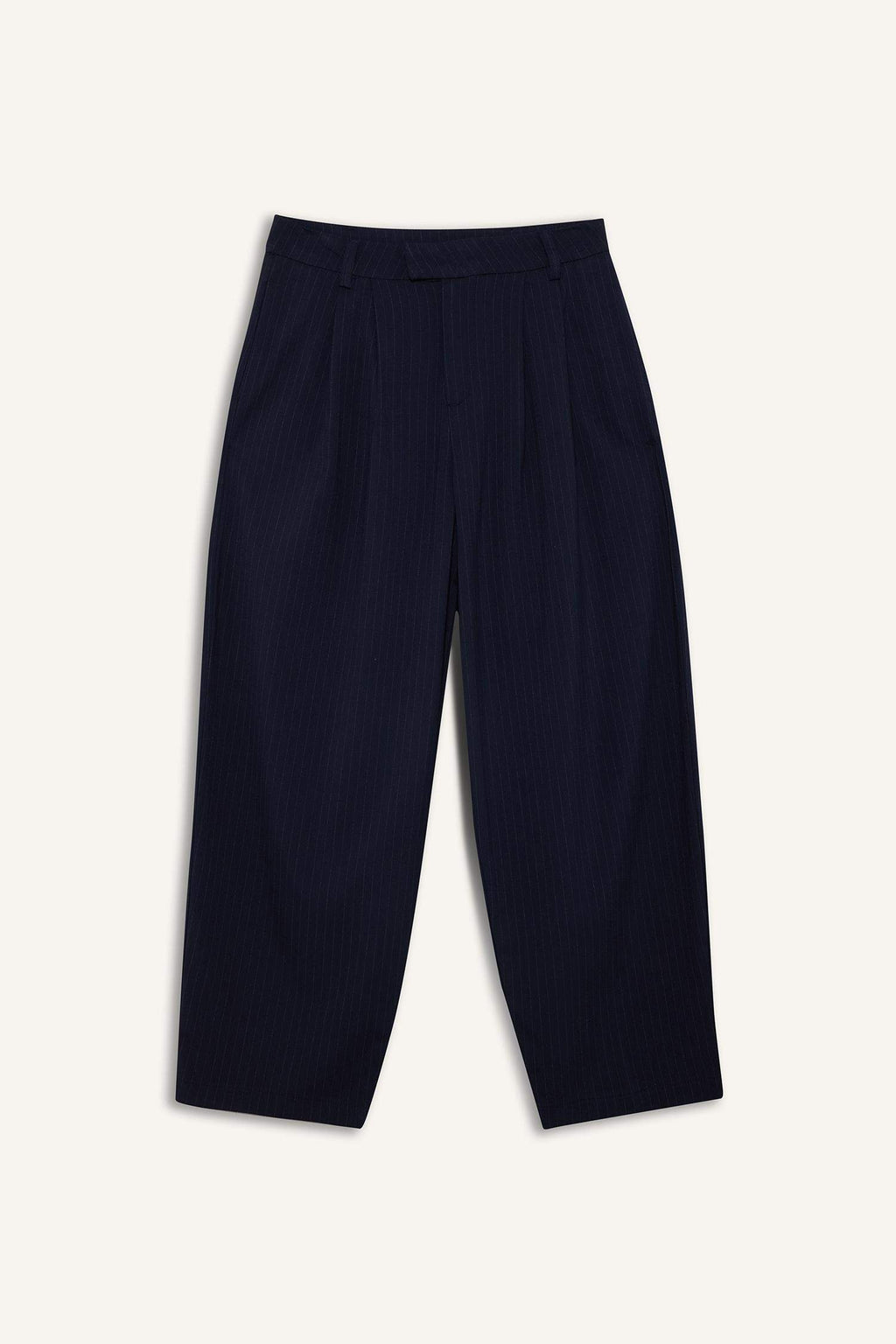 Barrel Fit Half-Zip Ankle Length Pants