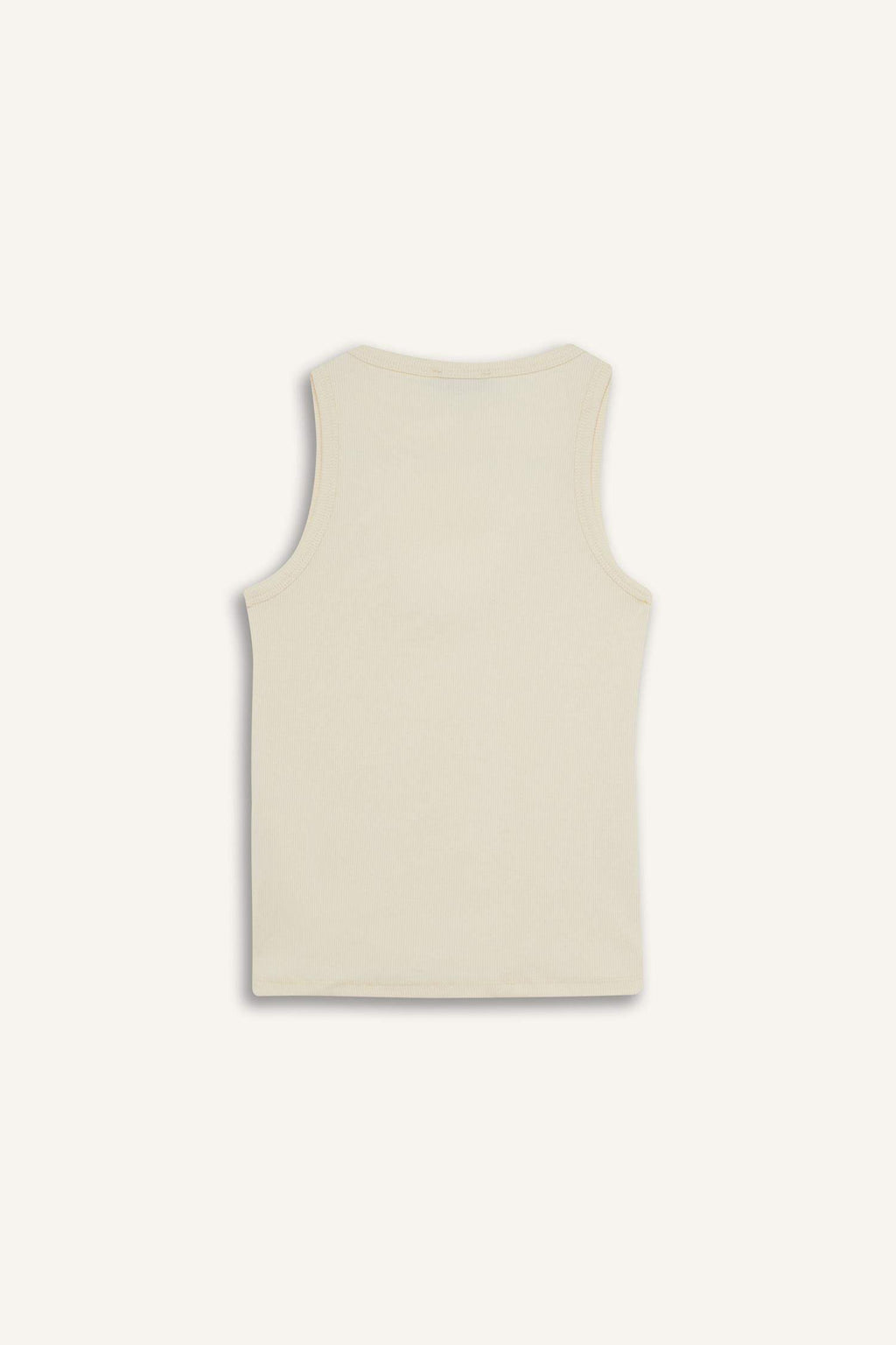 Fitted V-Neck Ribbed Camisole Athlete