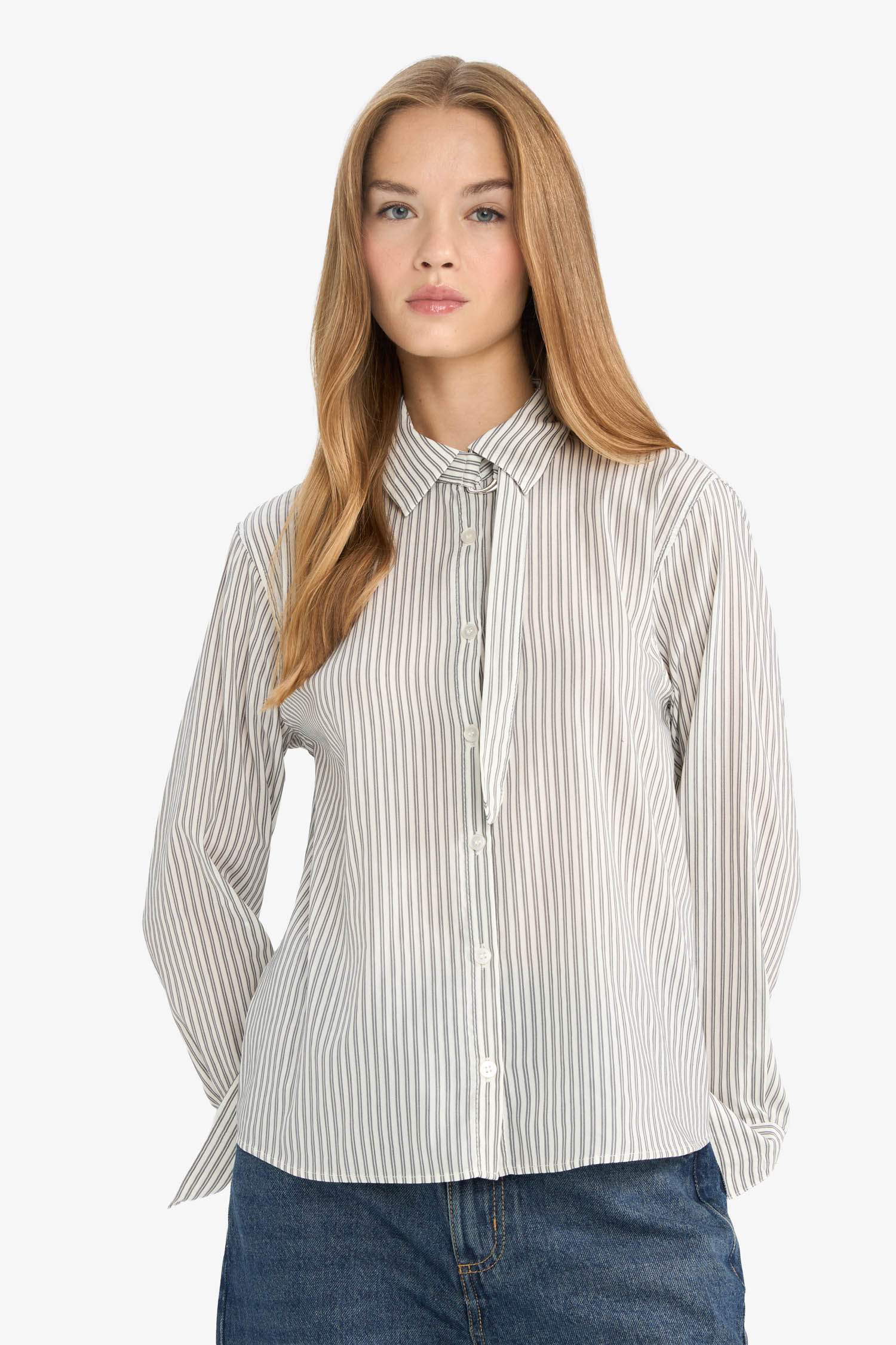 Regular Fit Bengalin Long Sleeve Shirt