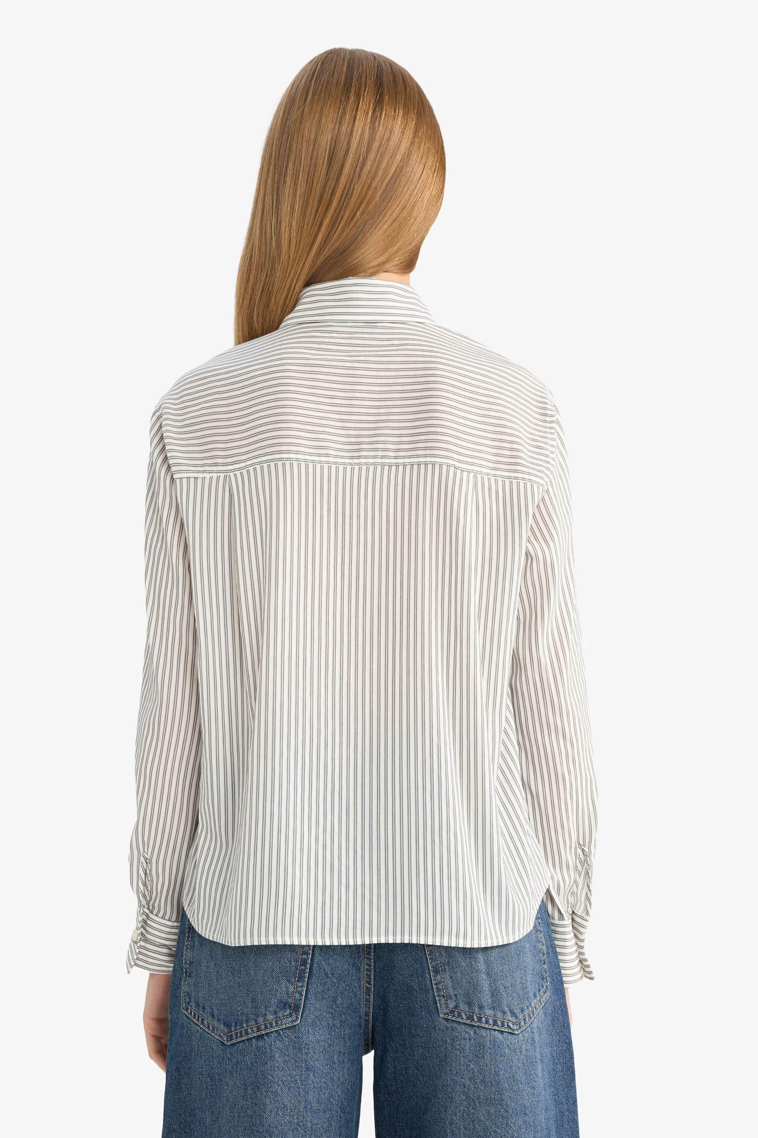 Regular Fit Bengalin Long Sleeve Shirt