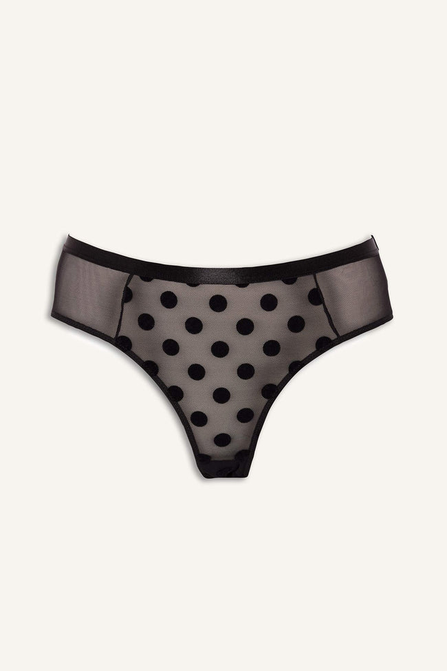 Tulle Brazilian Panties Hover Image