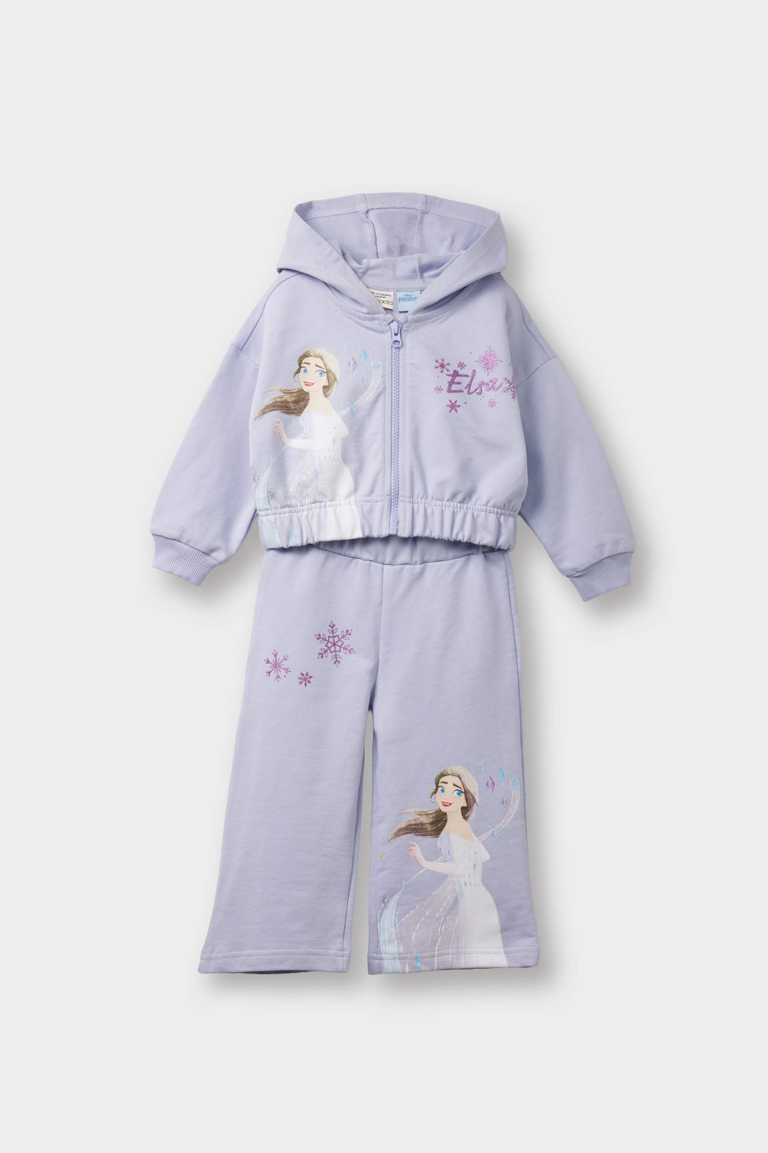 Baby Girl Frozen 2-Piece Set Hooded Sweatshirt Tracksuit Bottoms