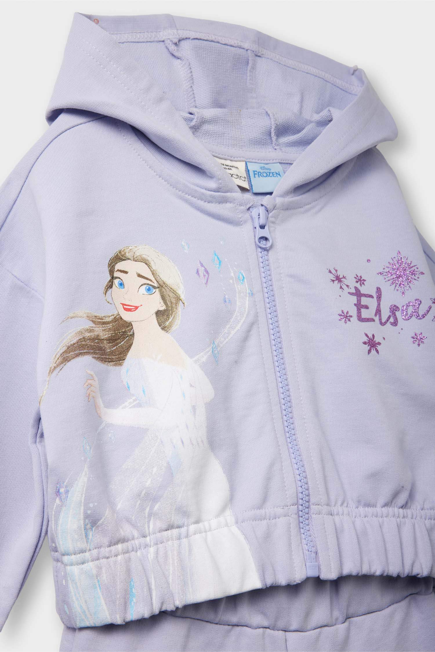 Baby Girl Frozen 2-Piece Set Hooded Sweatshirt Tracksuit Bottoms