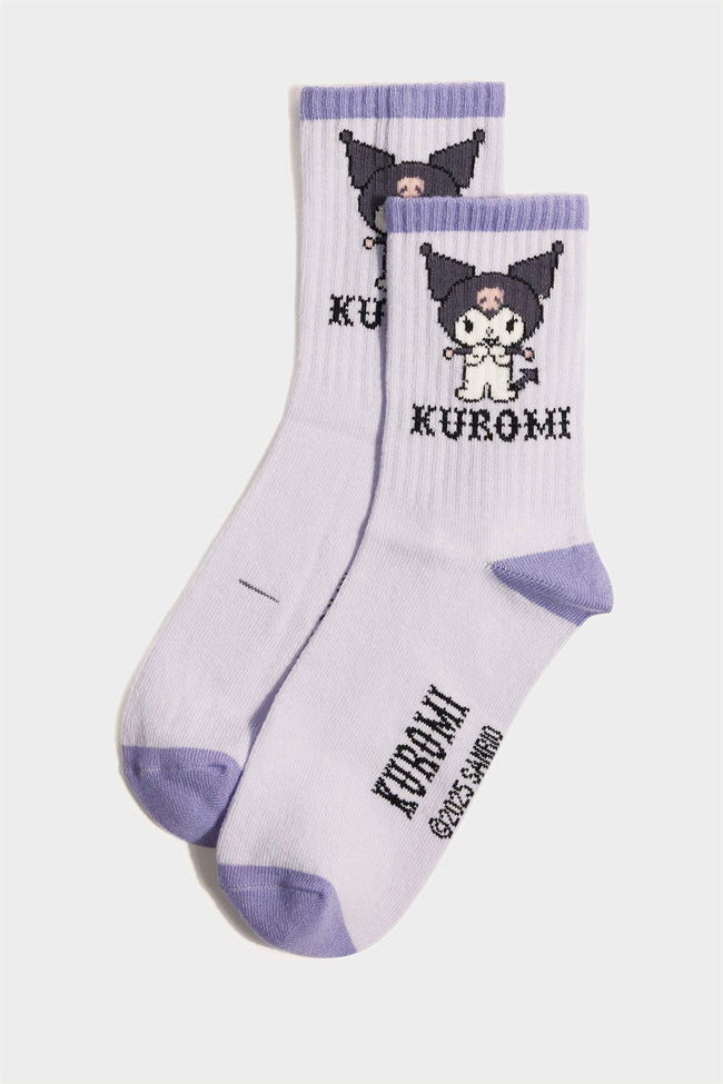 Girls Hello Kitty 3-Pack Cotton Long Socks Main Image