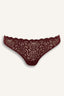 Glittery Lace Brazilian Panties