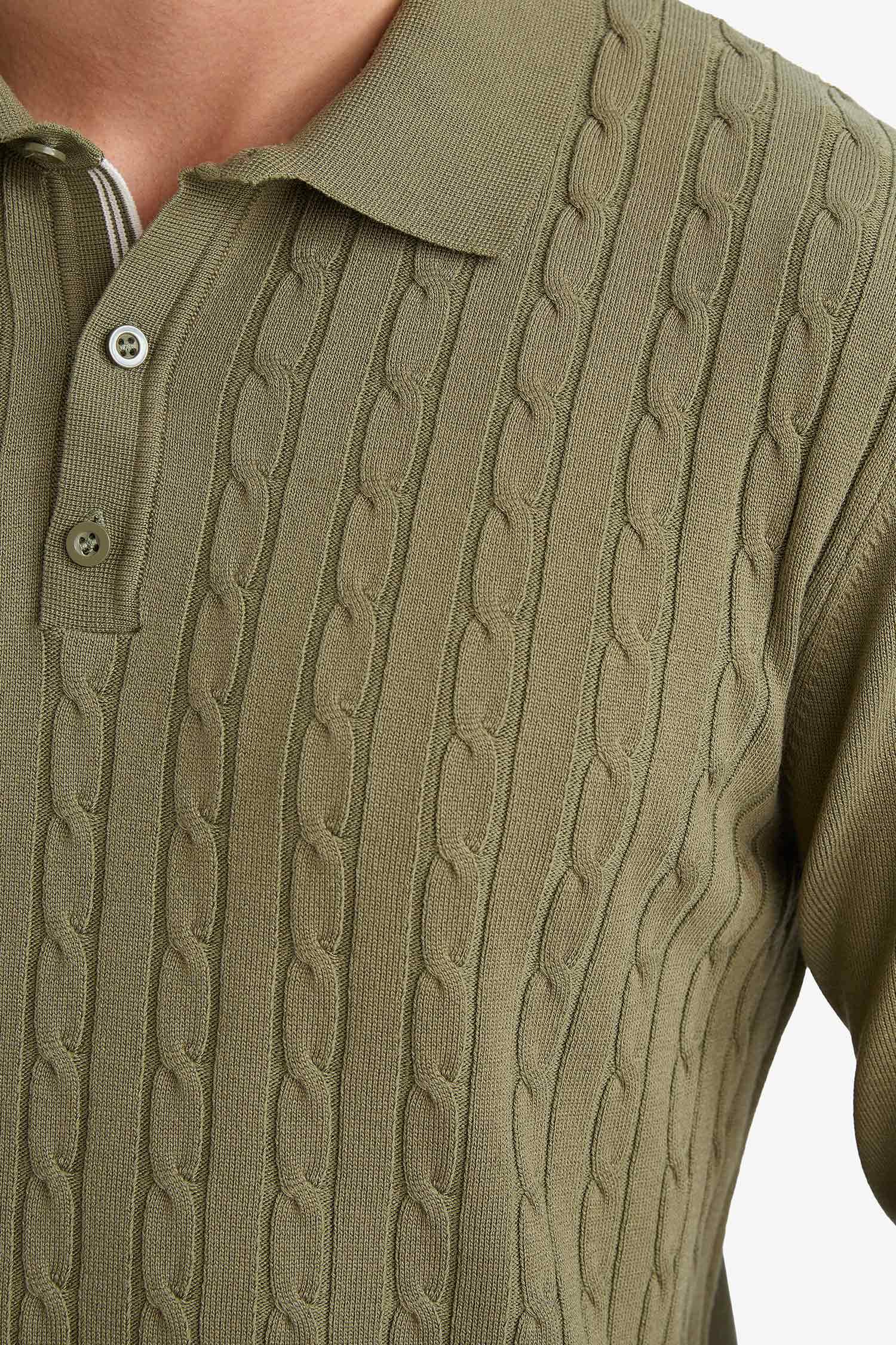 Standard Fit Polo Neck Knitwear Sweater