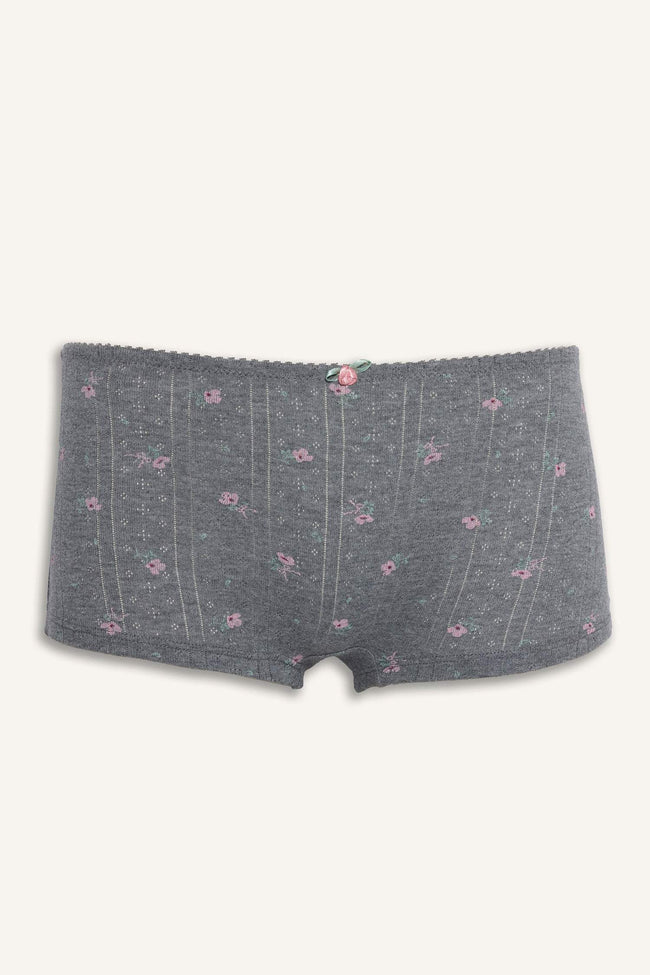 Floral Cotton Boxer Shorts Hover Image