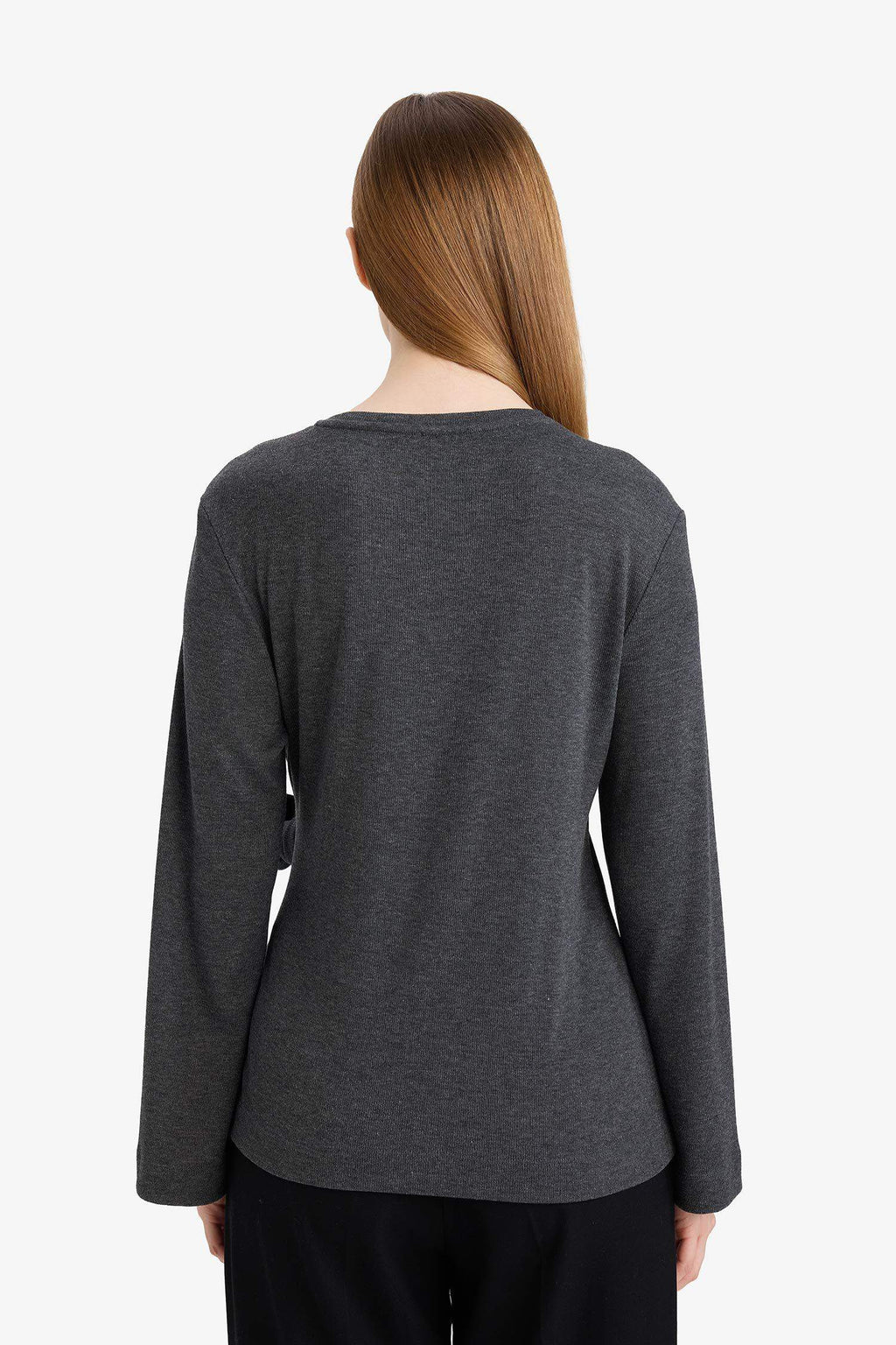 Regular Fit Tie-Up T-Shirt