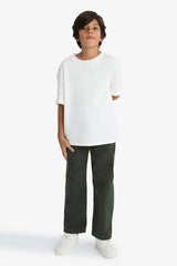 Boys Wide Leg Straight Leg Jeans