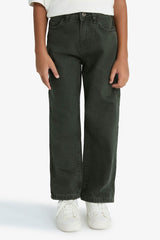 Boys Wide Leg Straight Leg Jeans