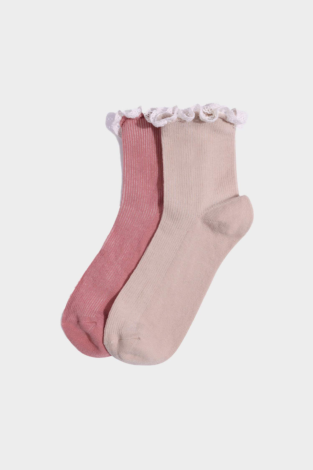 Women 2-Pack Cotton Ankle Socks