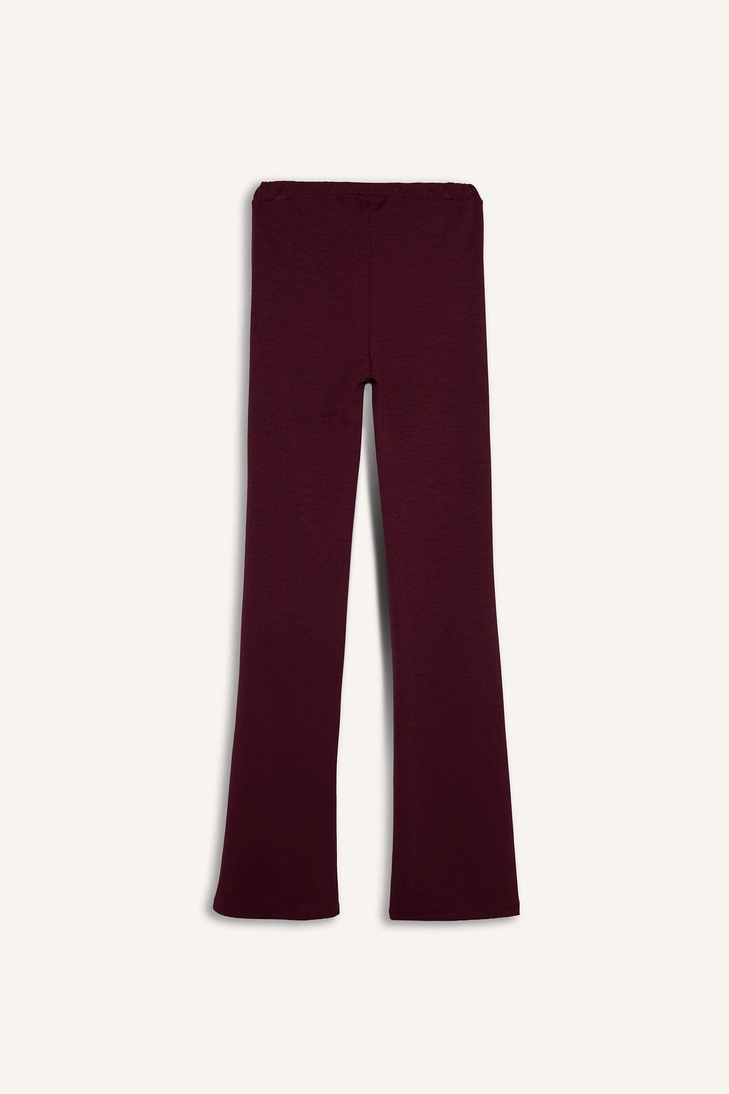 Flare Fit Spanish Leg Modal Trousers
