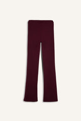 Flare Fit Spanish Leg Modal Trousers